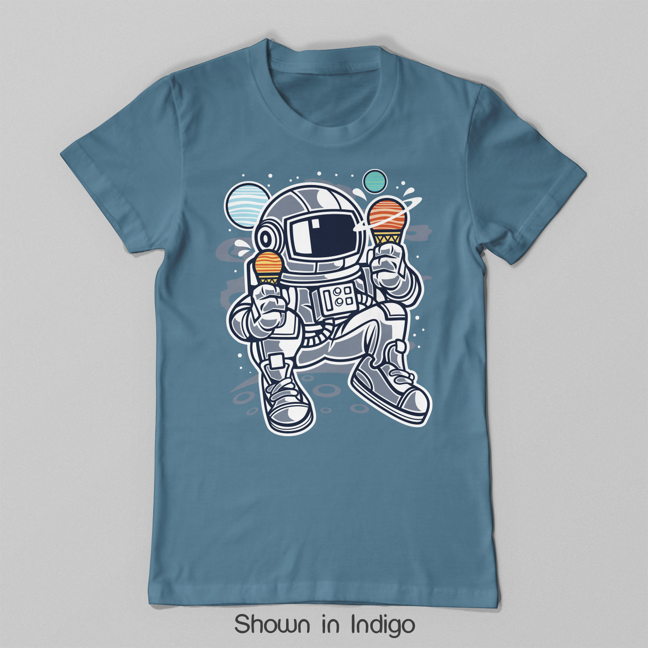 Astronaut Ice Cream Space Need Geek Tee Shirt image 5