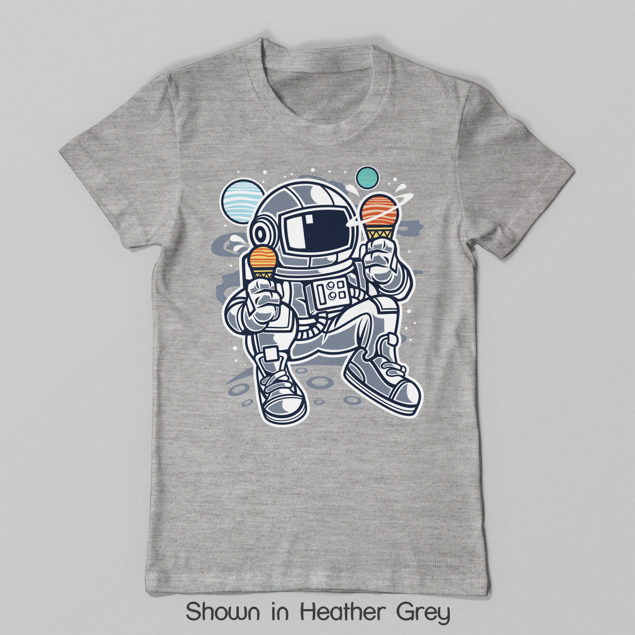 Astronaut Ice Cream Space Need Geek Tee Shirt image 4