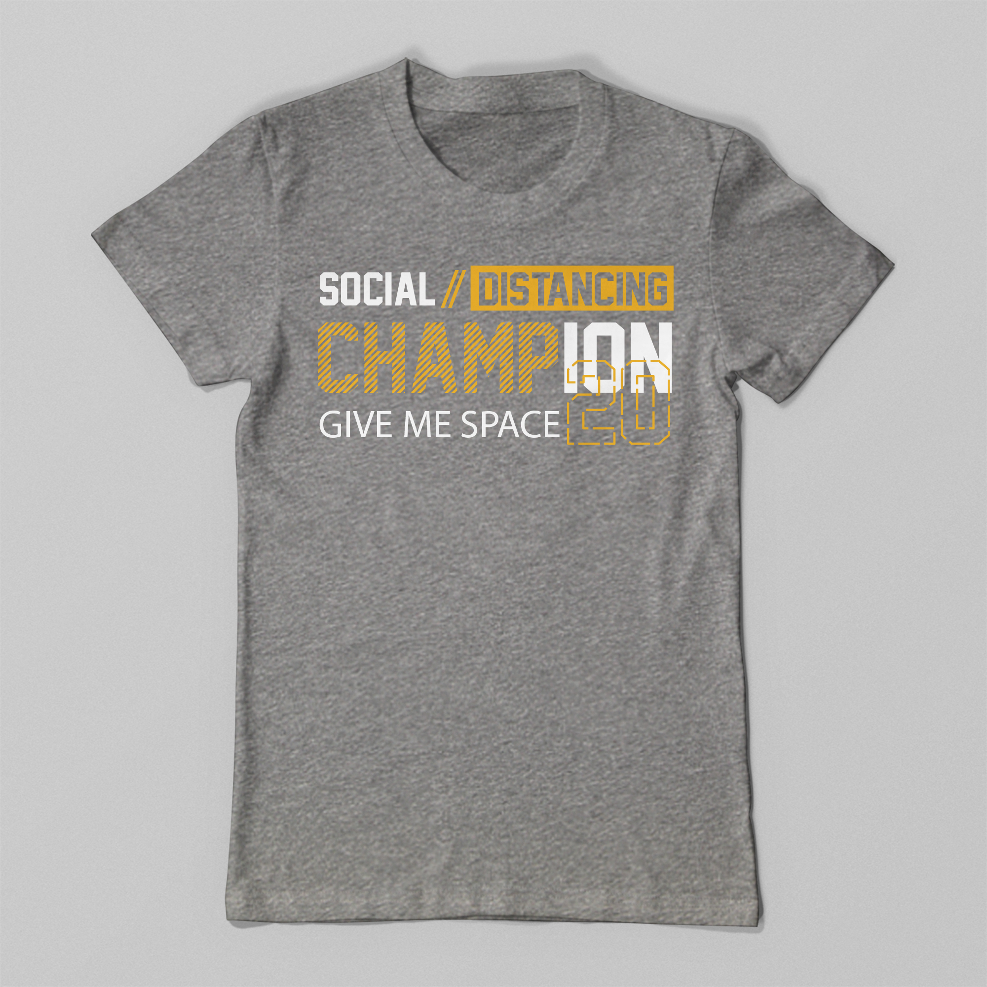 tee shirt social distancing